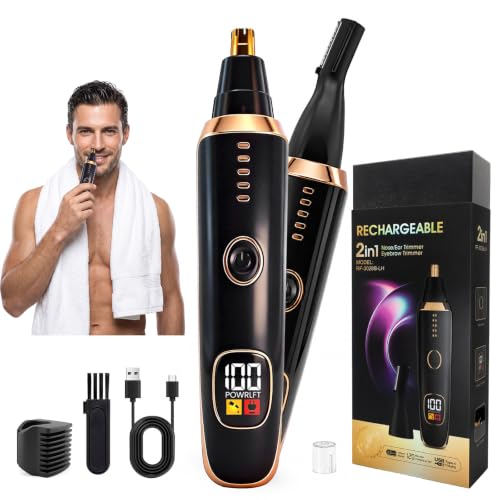 Rechargeable Nose and Ear Trimmer
