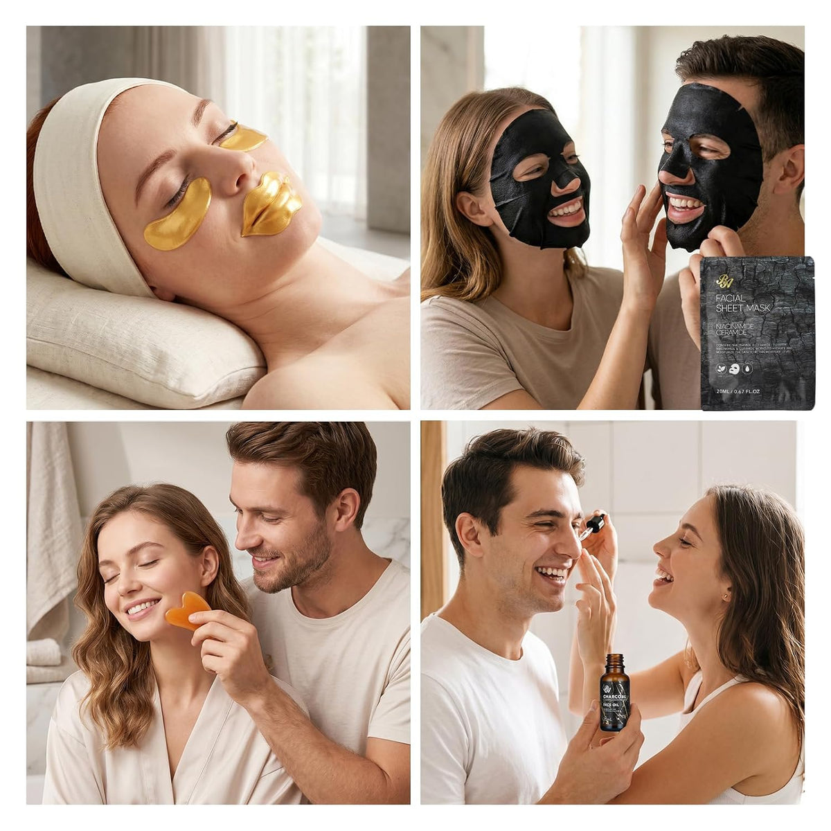 32-Piece Charcoal Spa Gift Set