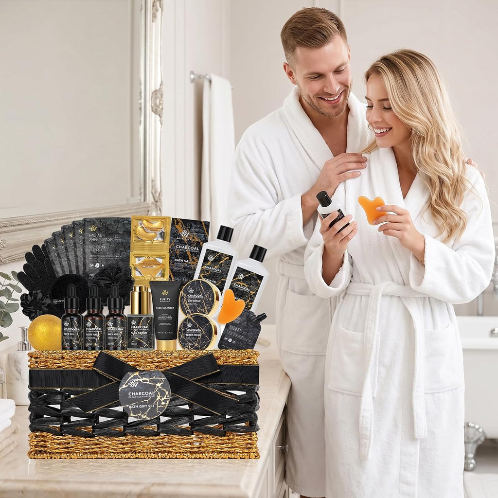 32-Piece Charcoal Spa Gift Set